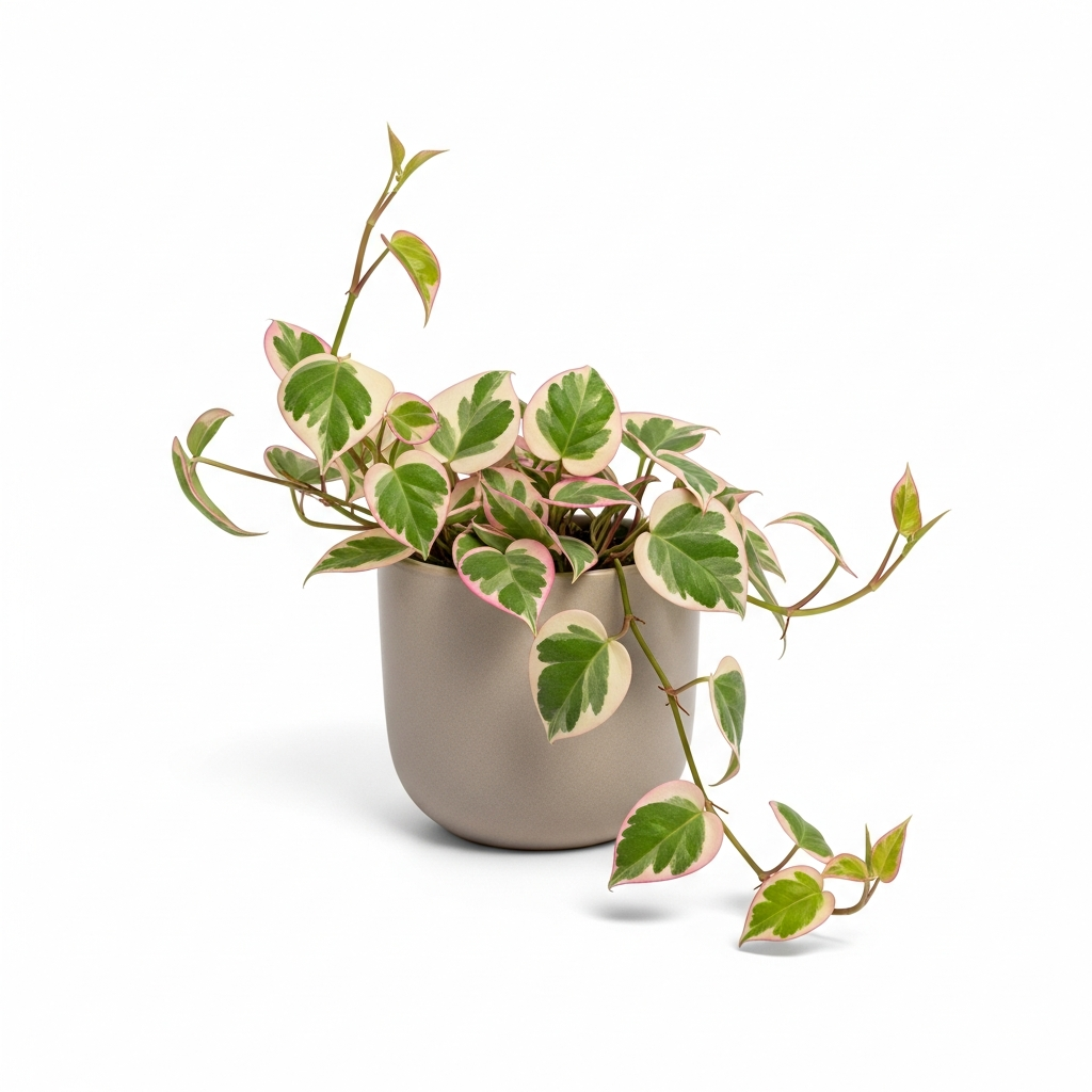 セロペギア・ウッディー・バリエガータ (ハートカズラ錦)