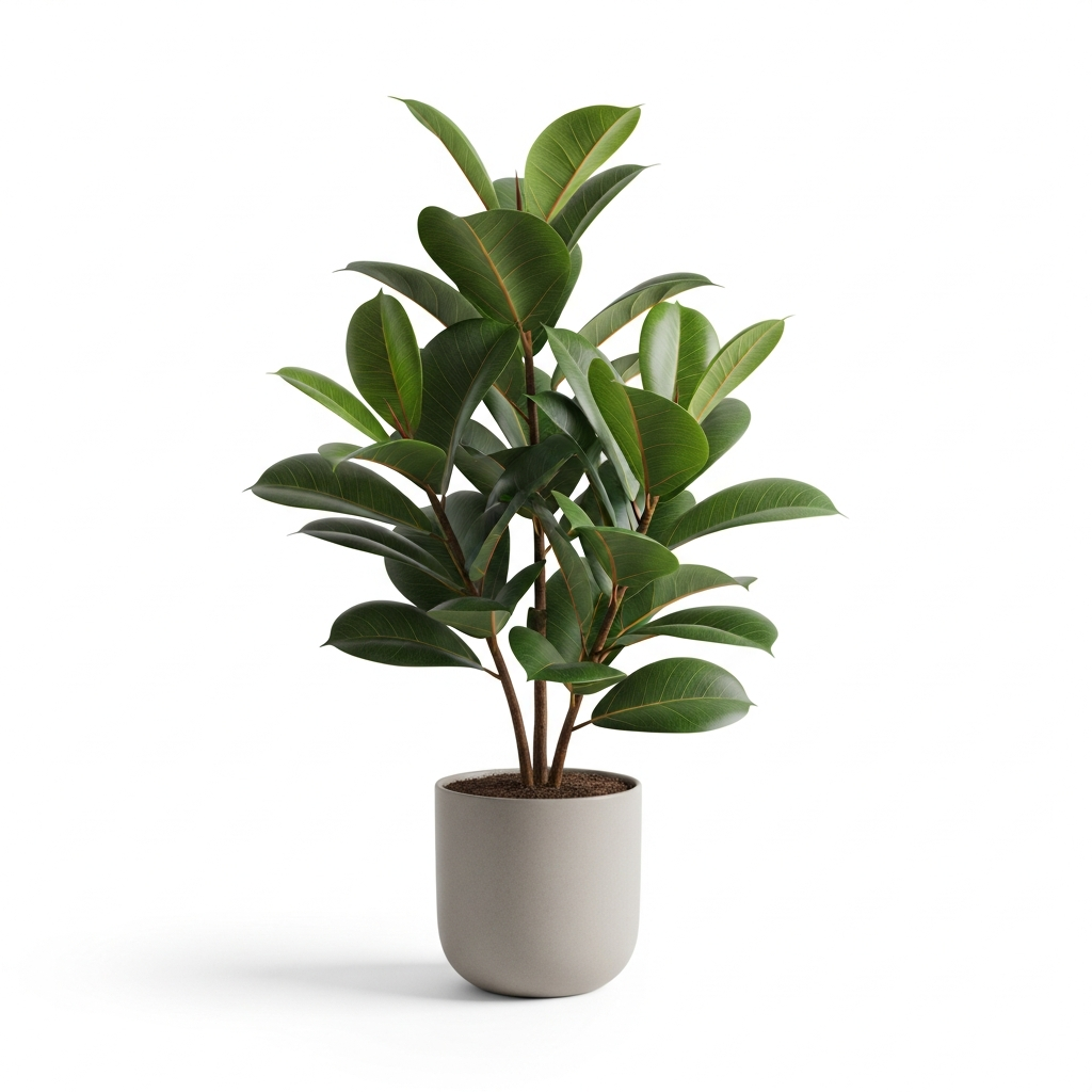 フィカス・エラスティカ (インドゴムノキ)